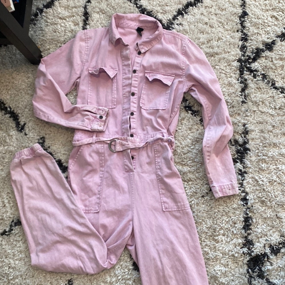Pink Jumpsuit